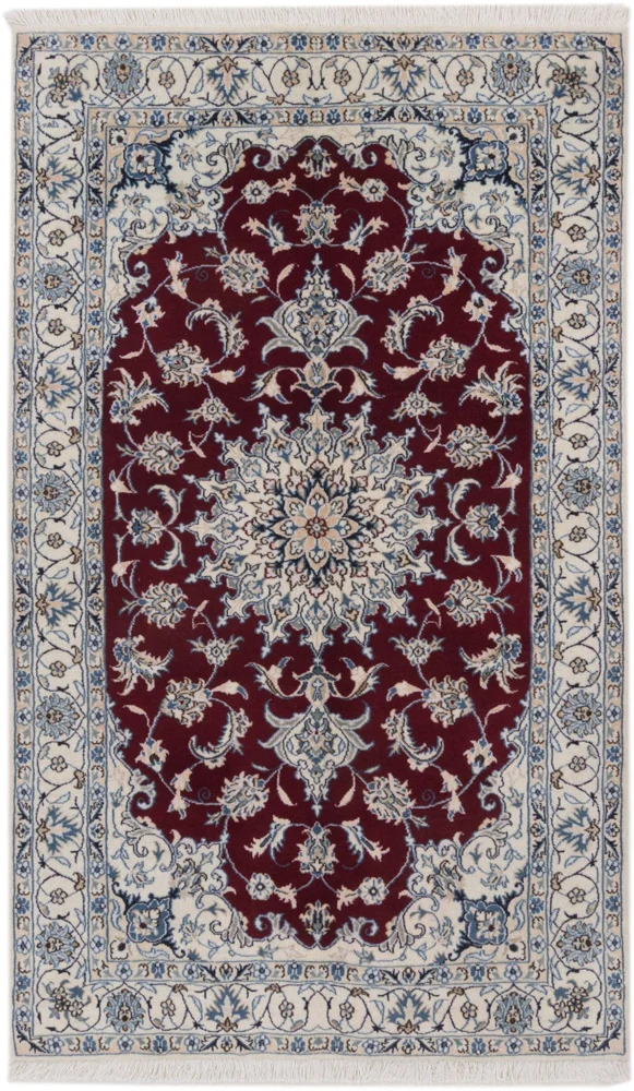 Persisk teppe - Nain - 200 x 120 cm - rød