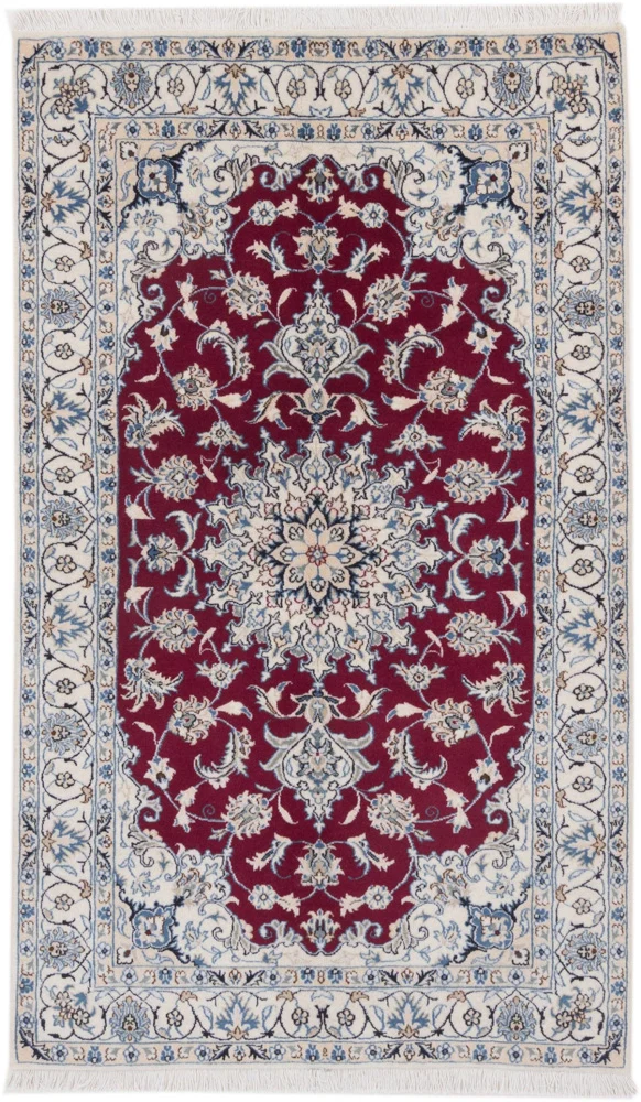 Persisk teppe - Nain - 200 x 120 cm - rød