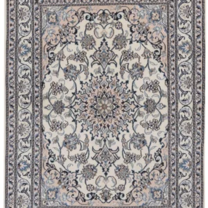 Persisk teppe - Nain - 200 x 147 cm - krem
