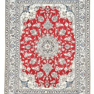 Persisk teppe - Nain - 200 x 149 cm - rød