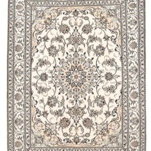 Persisk teppe - Nain - 200 x 150 cm - lys beige