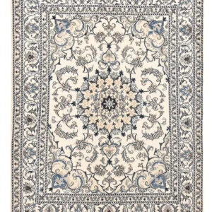 Persisk teppe - Nain - 200 x 152 cm - lys beige