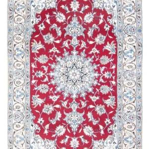 Persisk teppe - Nain - 201 x 117 cm - rød