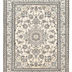Persisk teppe - Nain - 202 x 150 cm - lys beige