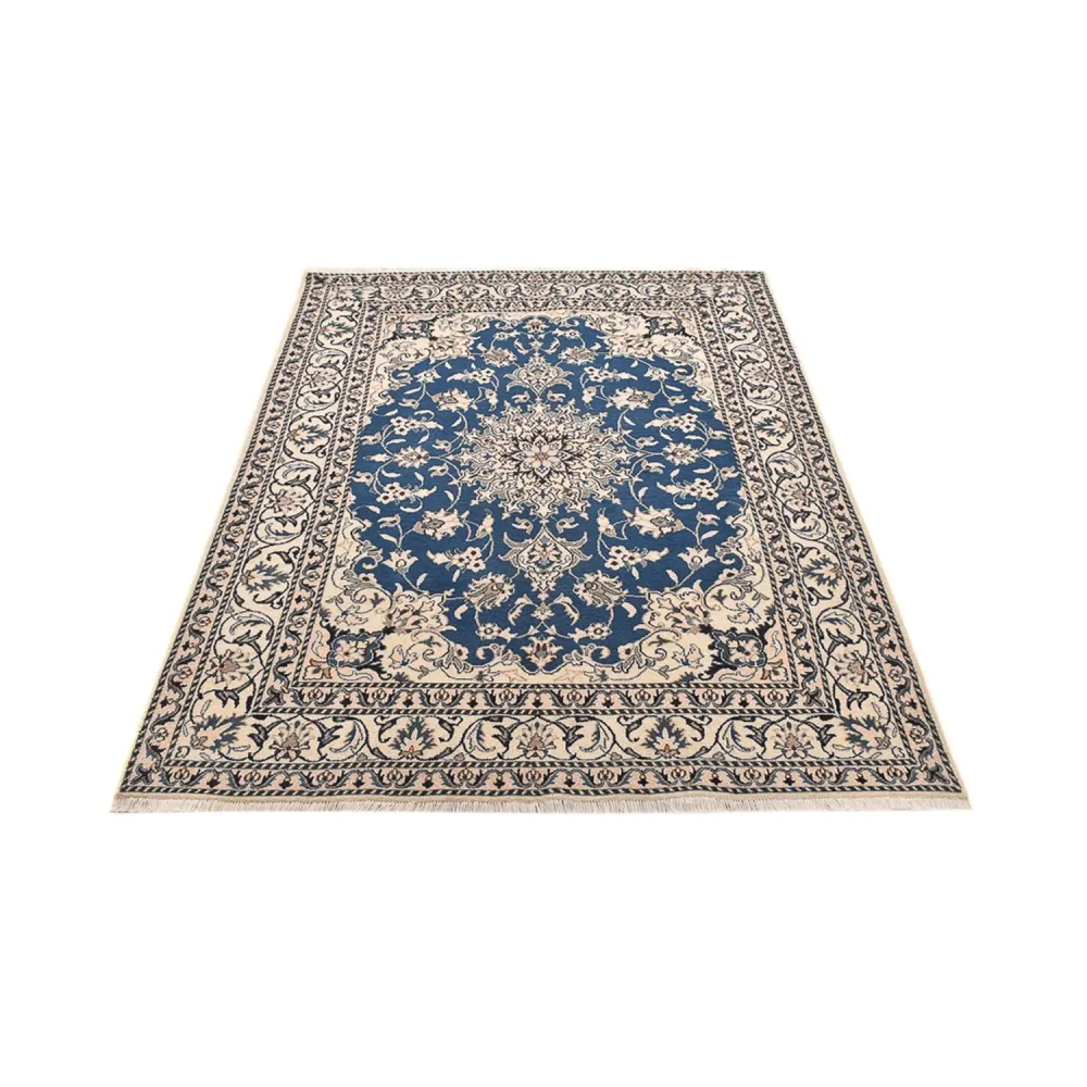 Persisk teppe - Nain - 205 x 150 cm - blå