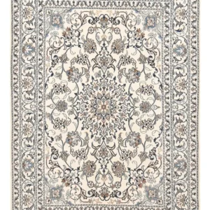 Persisk teppe - Nain - 207 x 149 cm - lys beige