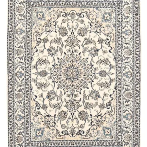 Persisk teppe - Nain - 207 x 152 cm - lys beige