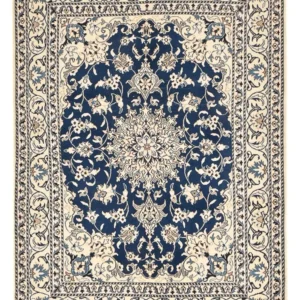 Persisk teppe - Nain - 208 x 149 cm - mørkeblå