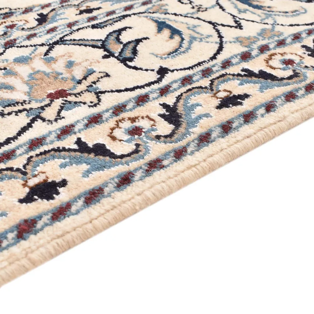 Persisk teppe - Nain - 209 x 146 cm - lys beige