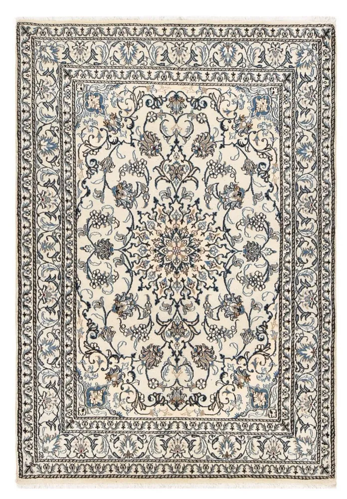 Persisk teppe - Nain - 218 x 150 cm - krem