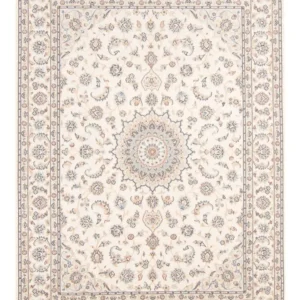 Persisk teppe - Nain - 228 x 170 cm - krem