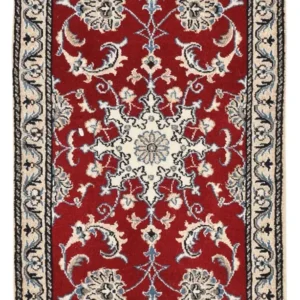 Persisk teppe - Nain - 85 x 55 cm - rød