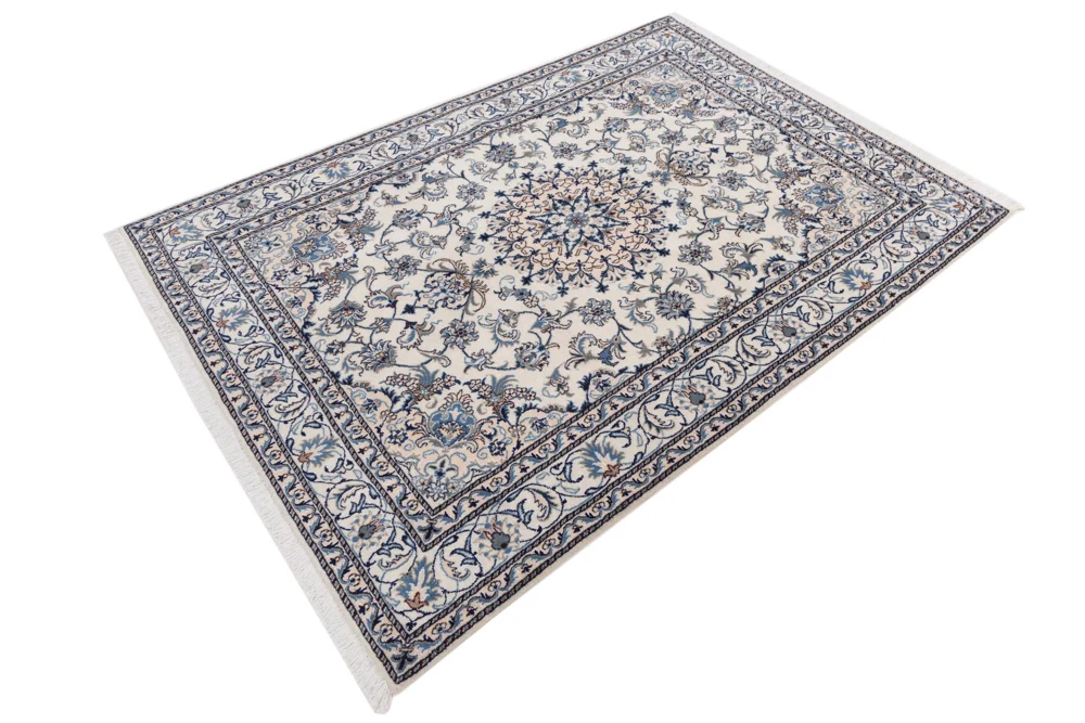 Persisk teppe - Nain - 232 x 163 cm - krem