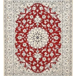 Persisk teppe - Nain - 233 x 167 cm - rød