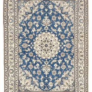 Persisk teppe - Nain - 234 x 166 cm - blå