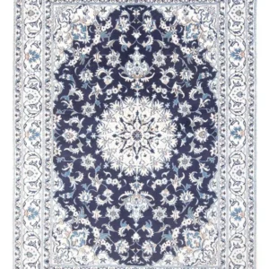Persisk teppe - Nain - 234 x 168 cm - mørkeblå