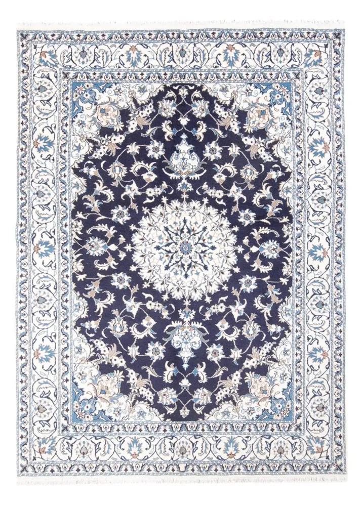 Persisk teppe - Nain - 235 x 167 cm - mørkeblå