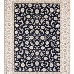 Persisk teppe - Nain - 235 x 171 cm - mørkeblå