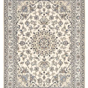 Persisk teppe - Nain - 237 x 163 cm - lys beige
