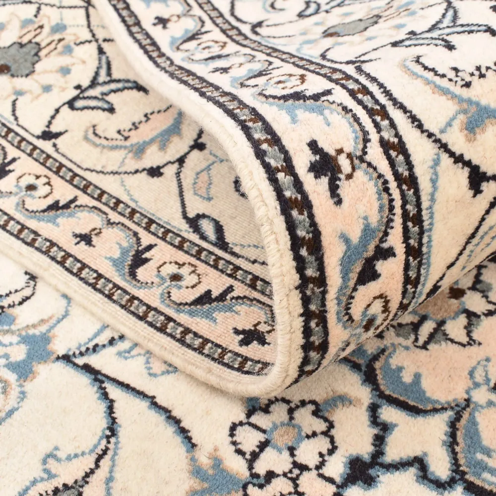 Persisk teppe - Nain - 237 x 167 cm - lys beige