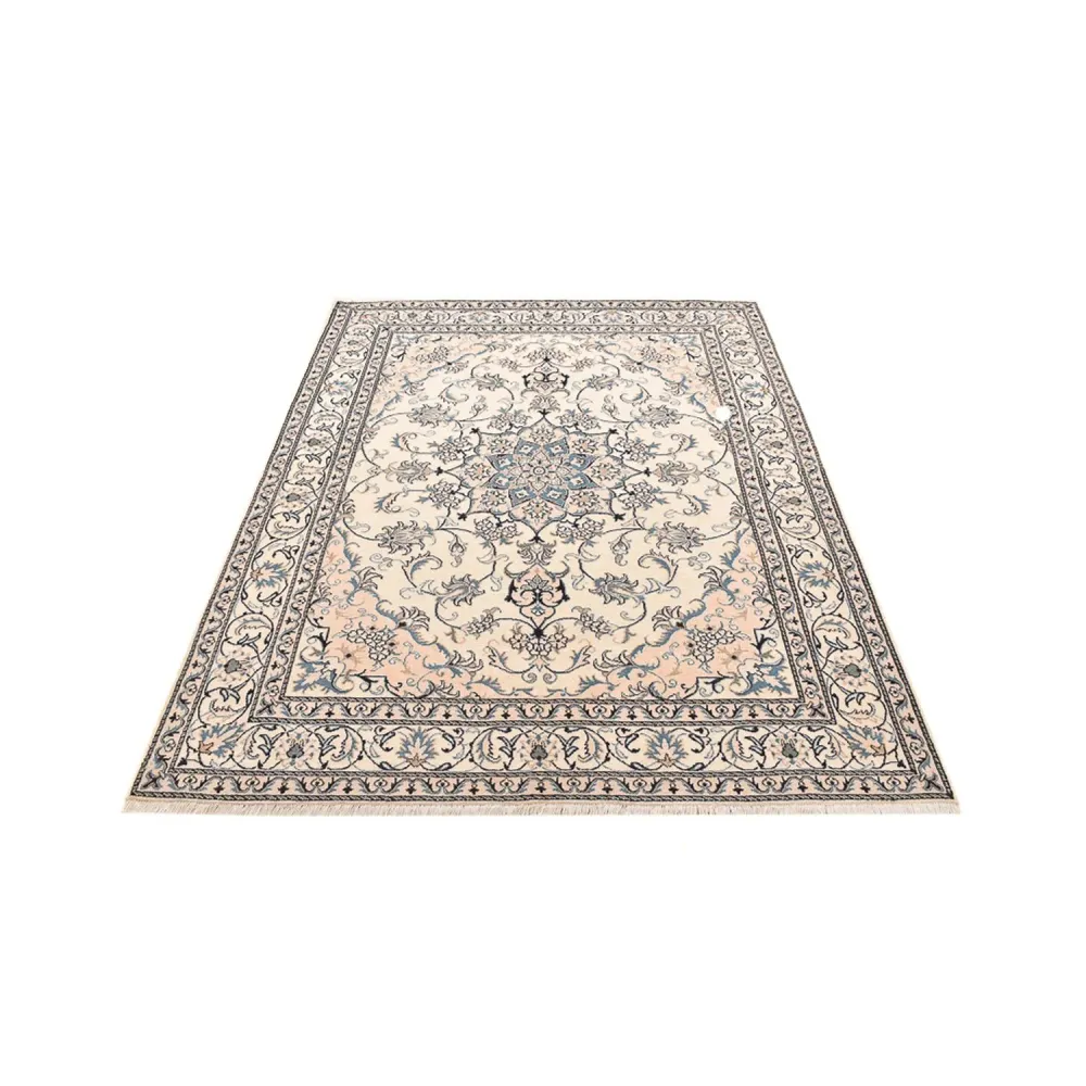 Persisk teppe - Nain - 237 x 167 cm - lys beige