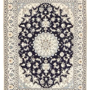 Persisk teppe - Nain - 237 x 169 cm - mørkeblå