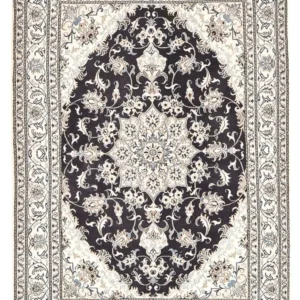 Persisk teppe - Nain - 238 x 161 cm - mørkeblå