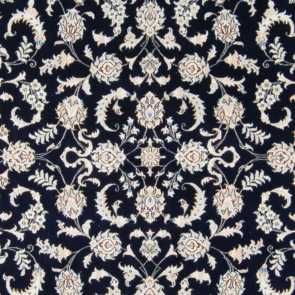 Persisk teppe - Nain - 238 x 171 cm - mørkeblå