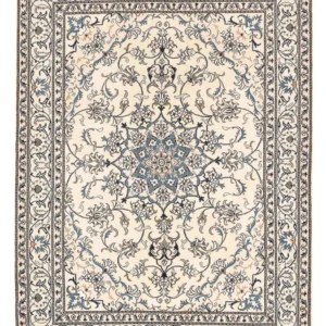 Persisk teppe - Nain - 239 x 170 cm - lys beige