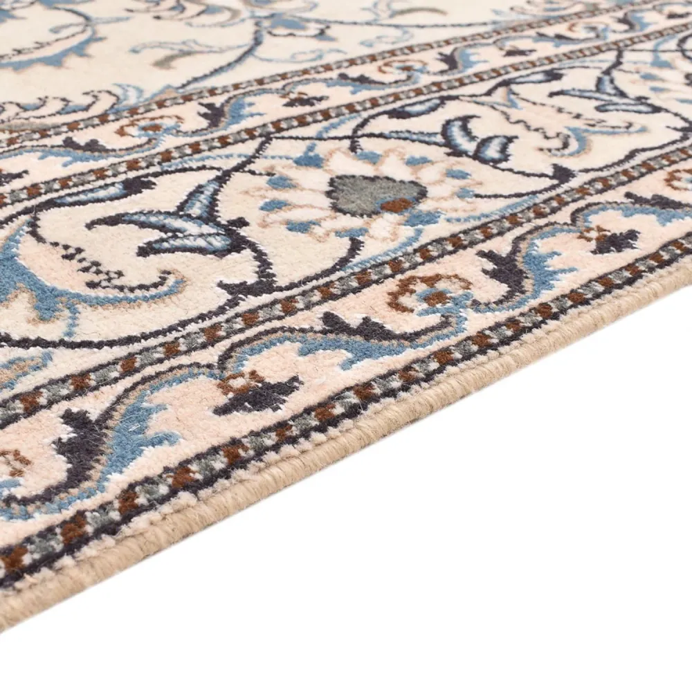 Persisk teppe - Nain - 239 x 170 cm - lys beige
