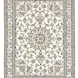 Persisk teppe - Nain - 241 x 170 cm - lys beige