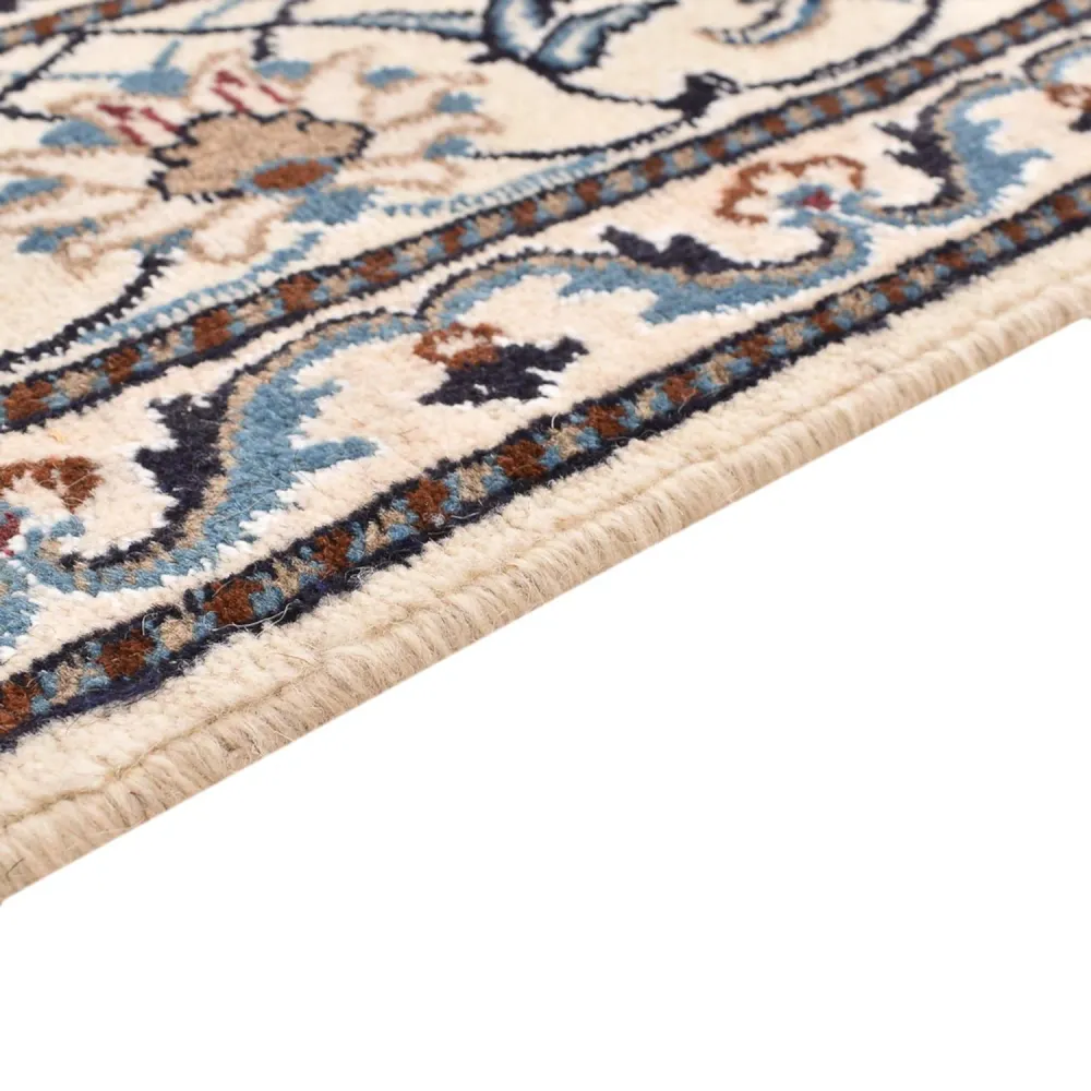 Persisk teppe - Nain - 241 x 170 cm - lys beige