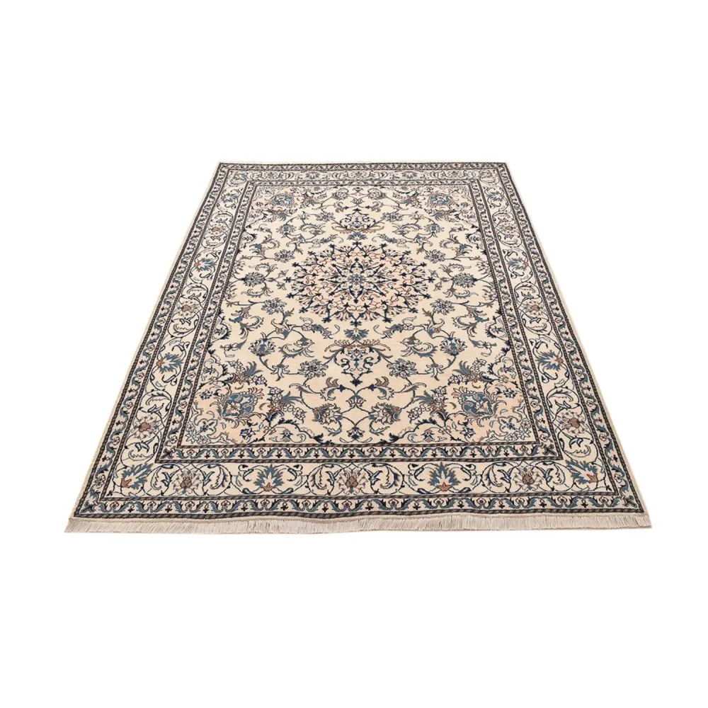 Persisk teppe - Nain - 241 x 170 cm - lys beige