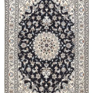 Persisk teppe - Nain - 242 x 162 cm - mørkeblå