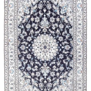 Persisk teppe - Nain - 249 x 166 cm - mørkeblå