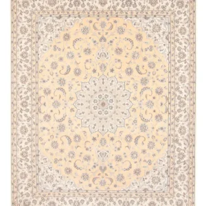 Persisk teppe - Nain - 250 x 208 cm - laks