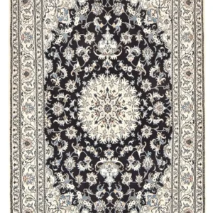 Persisk teppe - Nain - 252 x 161 cm - mørkeblå