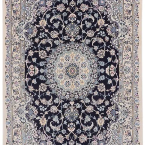 Persisk teppe - Nain - 255 x 158 cm - mørkeblå
