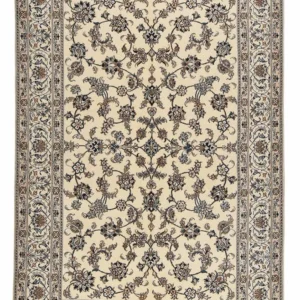 Persisk teppe - Nain - 297 x 194 cm - beige
