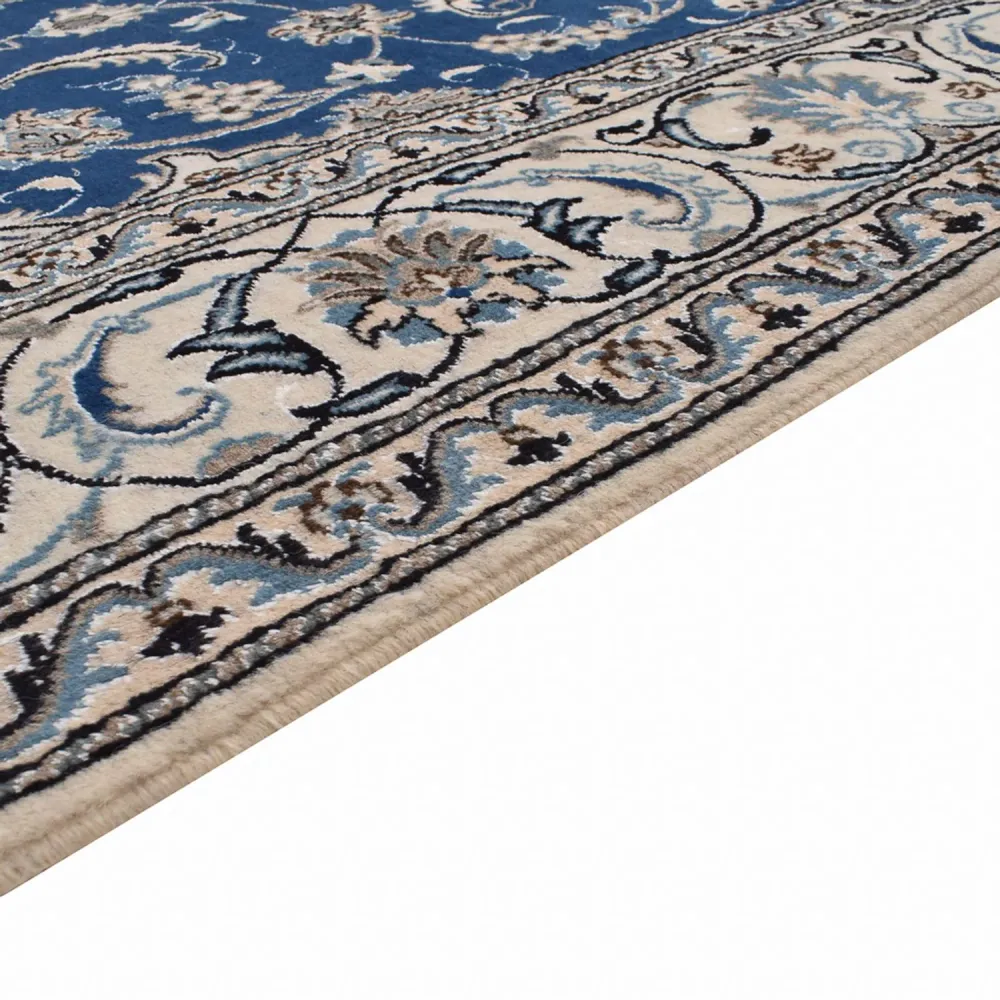 Persisk teppe - Nain - 300 x 197 cm - blå
