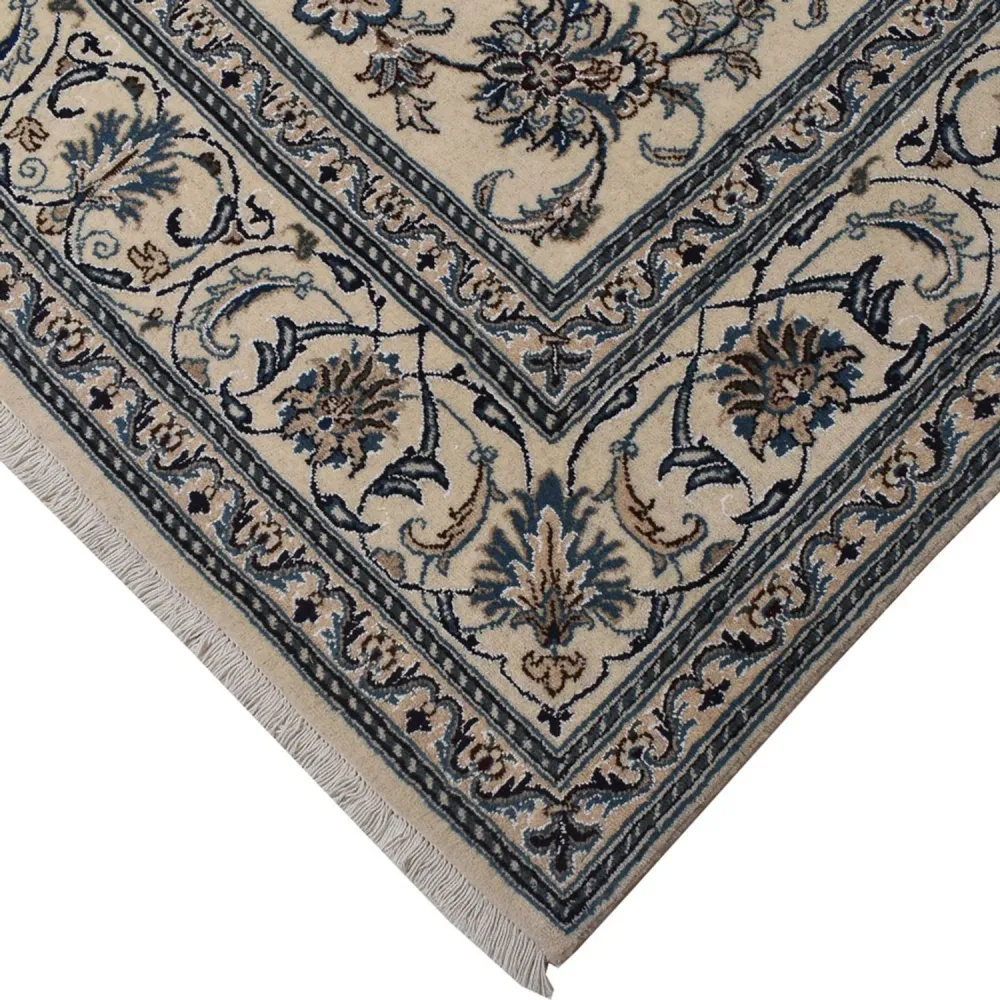 Persisk teppe - Nain - 302 x 193 cm - beige