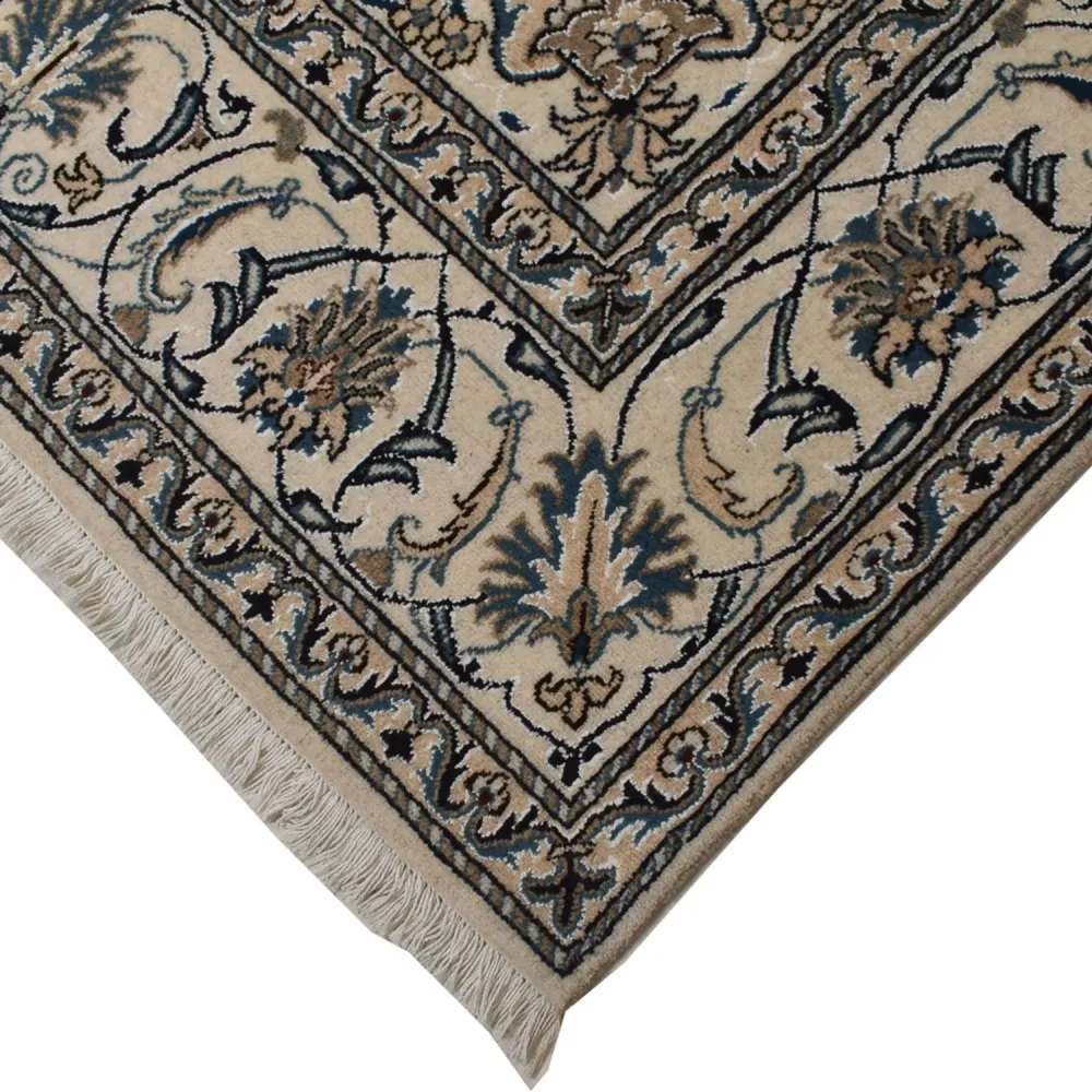 Persisk teppe - Nain - 306 x 192 cm - beige