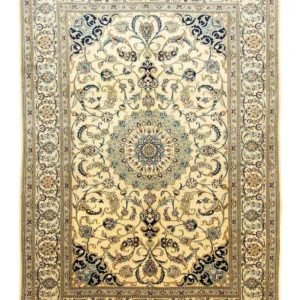Persisk teppe - Nain - 339 x 239 cm - naturhvit