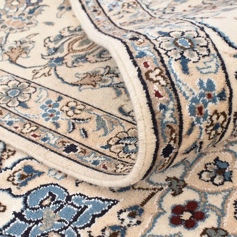 Persisk teppe - Nain - 343 x 244 cm - lys beige