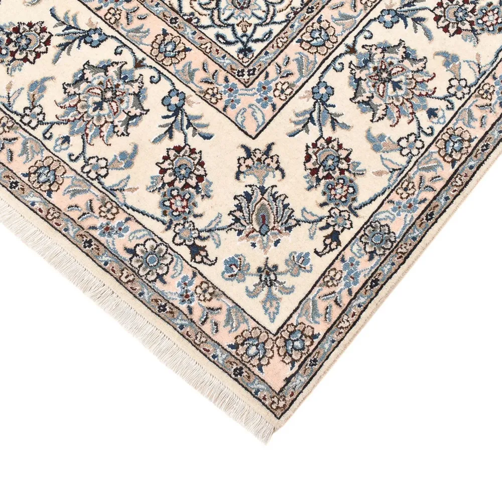 Persisk teppe - Nain - 347 x 243 cm - lys beige