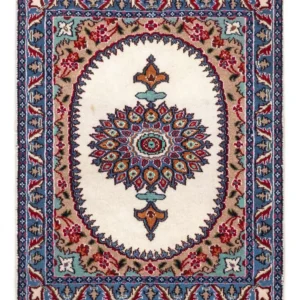 Persisk teppe - Nain - 83 x 64 cm - beige