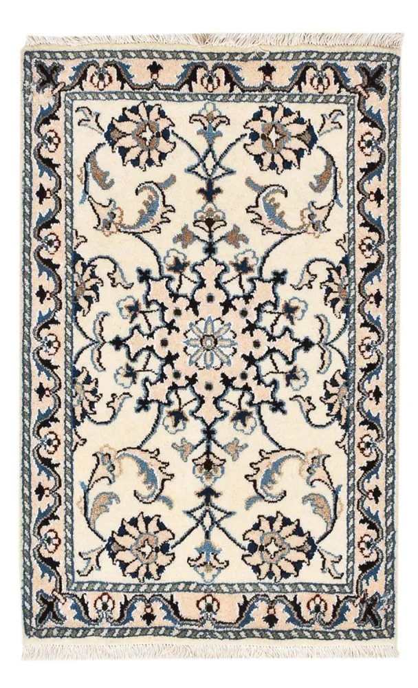 Persisk teppe - Nain - 93 x 60 cm - beige