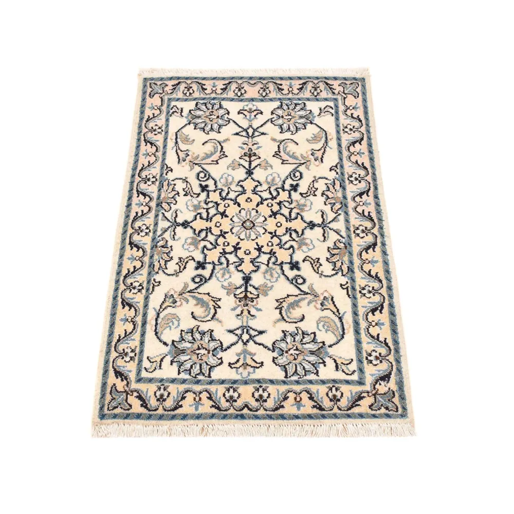 Persisk teppe - Nain - 92 x 56 cm - krem