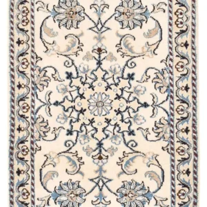 Persisk teppe - Nain - 85 x 58 cm - krem