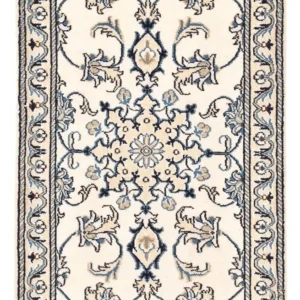 Persisk teppe - Nain - 89 x 60 cm - krem